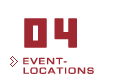 Eventlocations, Veranstaltungsorte